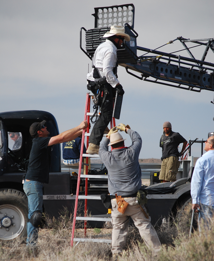 Filming in New Mexico