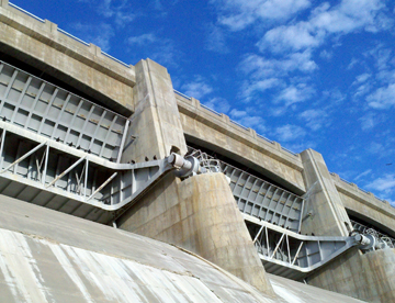 Buzzards roost at John Martin Dam