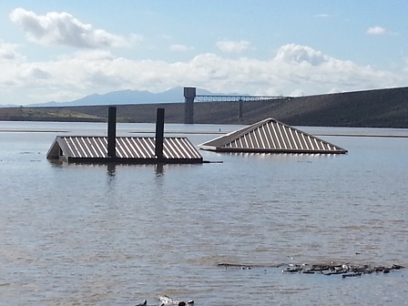 Flooding at Cochiti Lake 