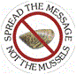 Spread the message not the mussels 
