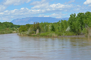 Hi flows in the Rio Grande, May 19, 2017